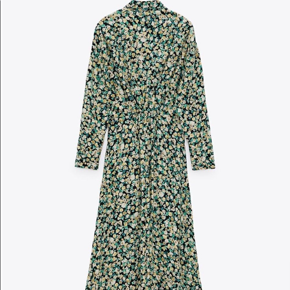 ✨HP✨ZARA PRINT DRESS✨ - Picture 3 of 4
